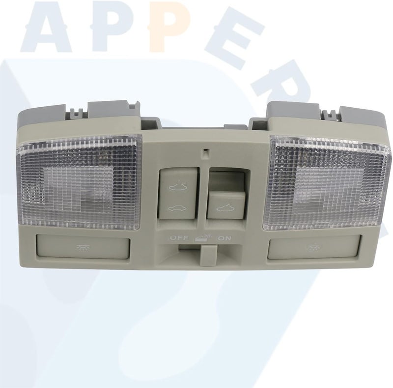 APPERFiT BBM6-69-970B-75 Overhead Console w/Sunroof Switch & Dome Light for Interior Roof Compatible with Mazda3 2010 2011 2012 2013 Ceiling Map Reading Light Accessories Parts - Image 5